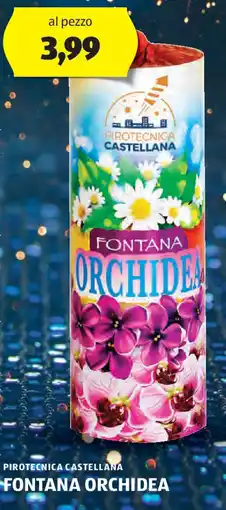 ALDI Pirotecnica castellana fontana orchidea offerta