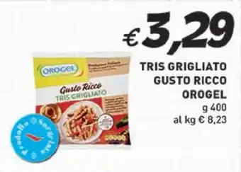 Coal Tris grigliato gusto ricco OROGEL offerta