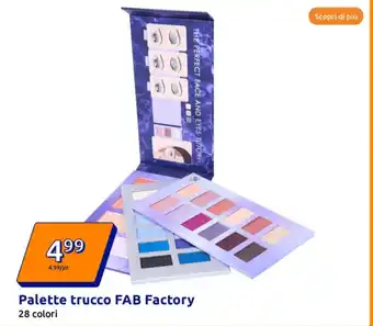 Action Palette trucco FAB Factory offerta