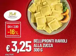 Galassia Bellipronti ravioli alla zucca offerta