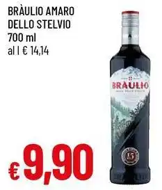 Galassia Bràulio amaro dello stelvio offerta