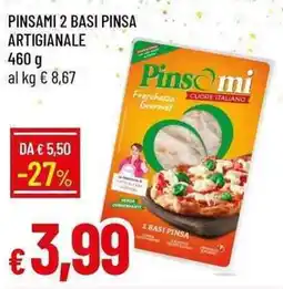 Galassia Pinsami 2 basi pinsa artigianale offerta