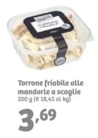 In'S Mercato Torrone friabile alle mandorle a scaglie offerta