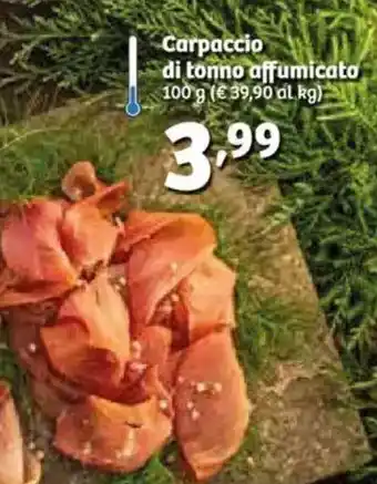 In'S Mercato Carpaccio di tonno affumicato offerta