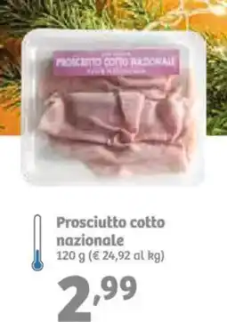 In'S Mercato Prosciutto cotto nazionale offerta