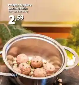 In'S Mercato Polpette di pollo e tacchino Italia offerta