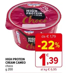 Iperal High protein cream CAMEO choco offerta