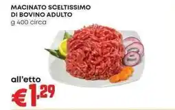 Pam Macinato sceltissimo di bovino adulto offerta