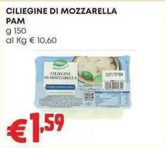 Pam Ciliegine di mozzarella PAM offerta