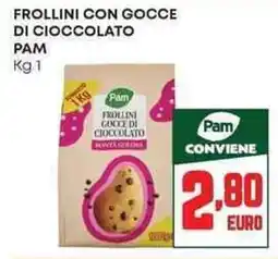Pam Frollini con gocce di cioccolato PAM offerta
