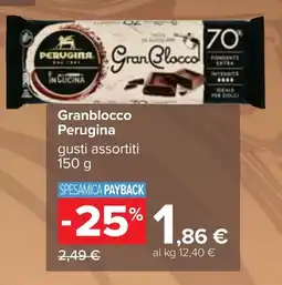 Carrefour Granblocco Perugina offerta