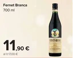 Carrefour Fernet Branca offerta