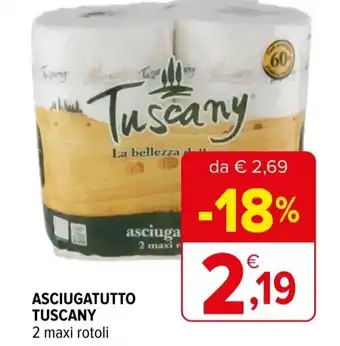 Iperal Asciugatutto TUSCANY offerta