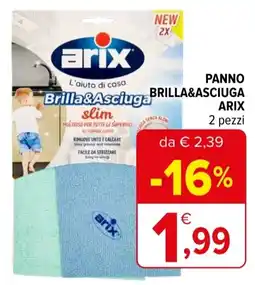 Iperal Panno brilla&asciuga ARIX offerta