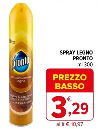 Iperal Spray legno PRONTO offerta
