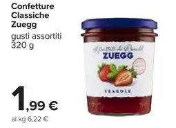 Carrefour Confetture Classiche Zuegg offerta