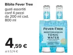 Carrefour Bibite Fever Tree offerta