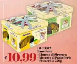 Iper Pellicano DI COSTA Panettone offerta