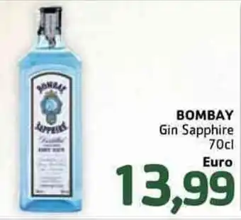 Iper Pellicano BOMBAY Gin Sapphire offerta