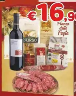 Crai Pranzo delle feste casella cassetta offerta