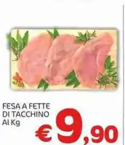 Crai Fesa a fette di tacchino al kg offerta