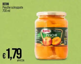 Ipercoop Radenza BERNI Pesche sciroppate offerta