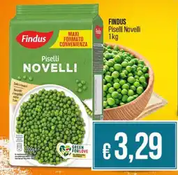 Ipercoop Radenza FINDUS Piselli Novelli offerta