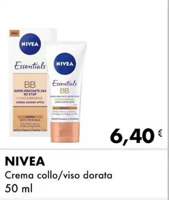 Iper Tosano NIVEA Crema collo/viso dorata offerta