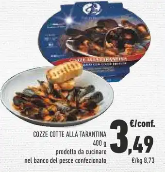 Conad Cozze cotte alla tarantina offerta