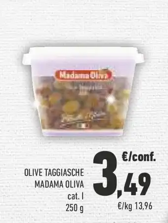 Conad Olive taggiasche MADAMA OLIVA offerta