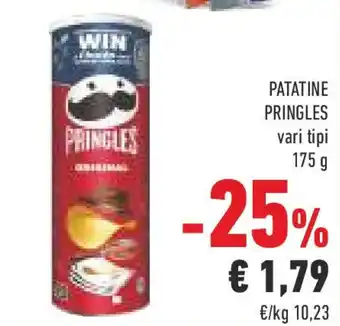 Conad Patatine PRINGLES offerta