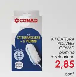 Conad Kit cattura polvere CONAD offerta