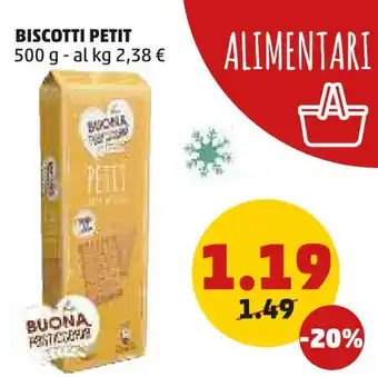 PENNY Biscotti petit offerta