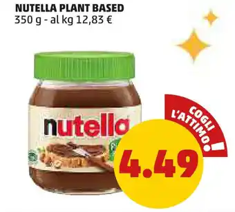 PENNY Nutella plant based offerta