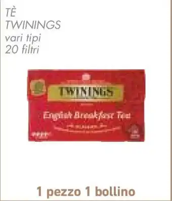 Conad Tè twinings offerta