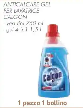 Conad Anticalcare gel per lavatrice CALGON offerta