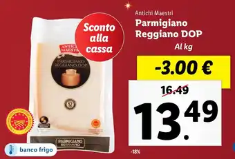 Lidl Antichi Maestri Parmigiano Reggiano DOP offerta