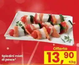 Eurospar Spiedini misti di pesce offerta