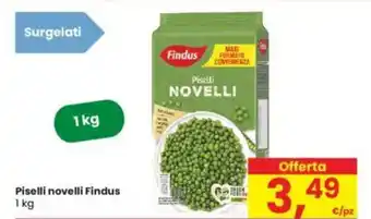 Eurospar Piselli novelli Findus offerta