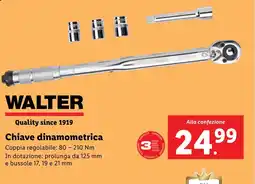 WALTER Chiave dinamometrica