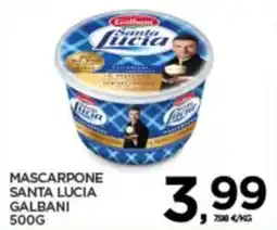 Interspar Mascarpone santa lucia GALBANI offerta