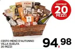 Interspar Cesto menù d'autunno villa guelfa offerta