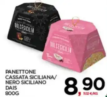 Interspar Panettone cassata siciliana/ nero siciliano DAIS offerta