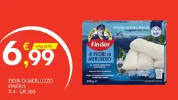 Vivo Supermercati Fiori di merluzzo FINDUS offerta