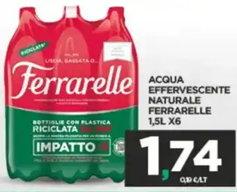 Interspar Acqua effervescente naturale FERRARELLE offerta