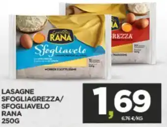 Interspar Lasagne sfogliagrezza/ sfogliavelo RANA offerta