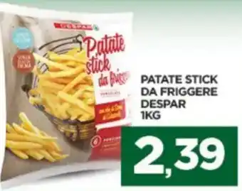Interspar Patate stick da friggere DESPAR offerta