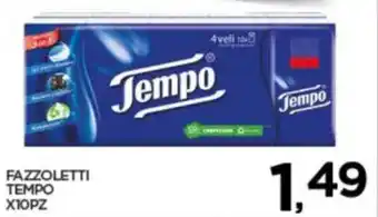 Interspar Fazzoletti TEMPO offerta