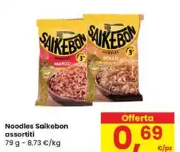 Eurospar Noodles SAIKEBON offerta