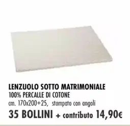 Galassia Lenzuolo sotto matrimoniale 100% percalle di cotone offerta